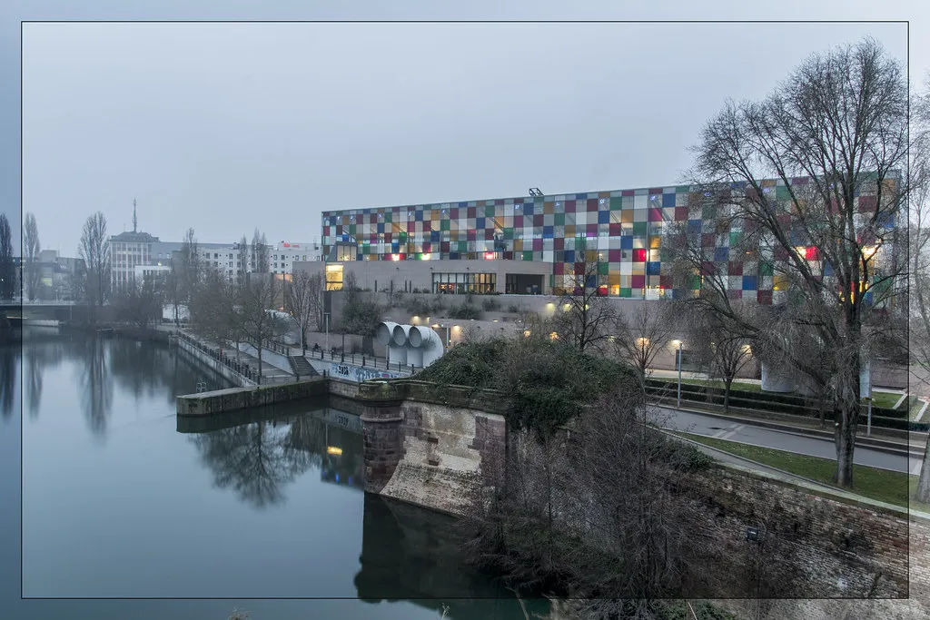 Museum Modern Contemporary Art in Strasbourg, Alsace
